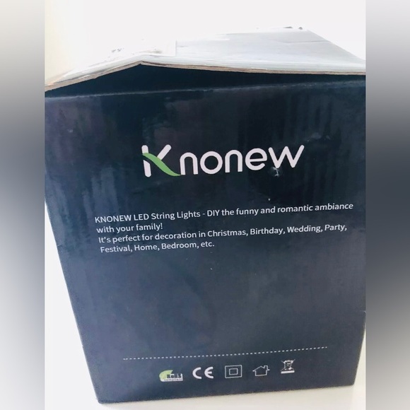 Halloween Lights With 2 Pack 20 Skeleton 20 Led String Lights Multicolour 10 Ft - Picture 6 of 8